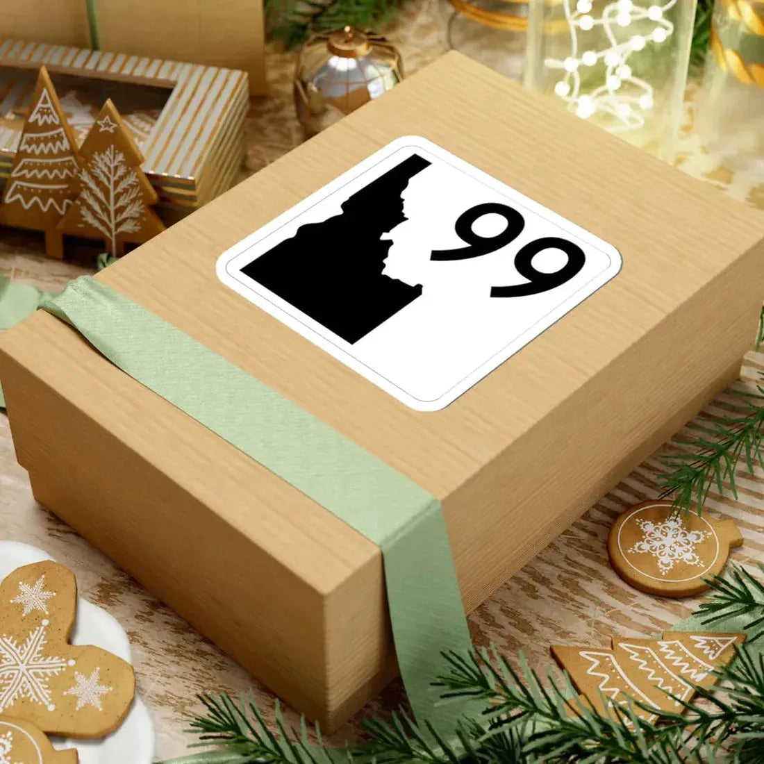 Idaho 99 (Idaho) (Road Sign) STICKER Vinyl Kiss-Cut Decal - The Sticker Space