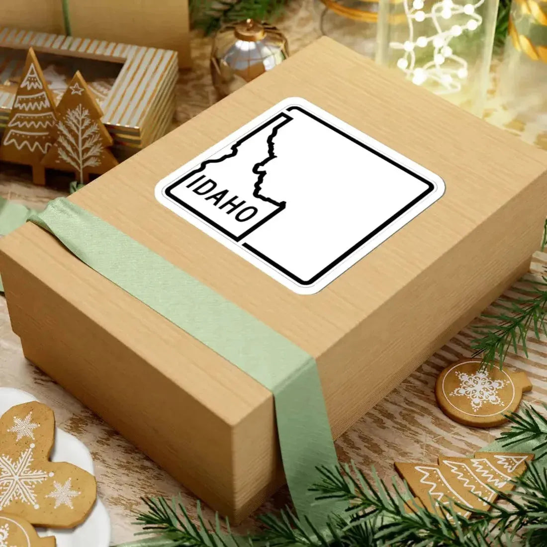 Idaho blank 1955 (Idaho) (Road Sign) STICKER Vinyl Kiss-Cut Decal - The Sticker Space