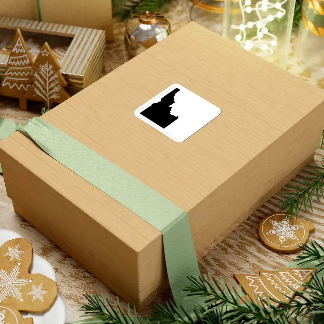 Idaho blank (Idaho) (Road Sign) STICKER Vinyl Kiss-Cut Decal - The Sticker Space