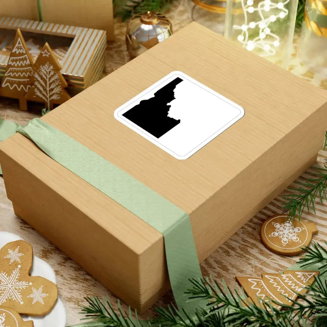 Idaho blank (Idaho) (Road Sign) STICKER Vinyl Kiss-Cut Decal - The Sticker Space