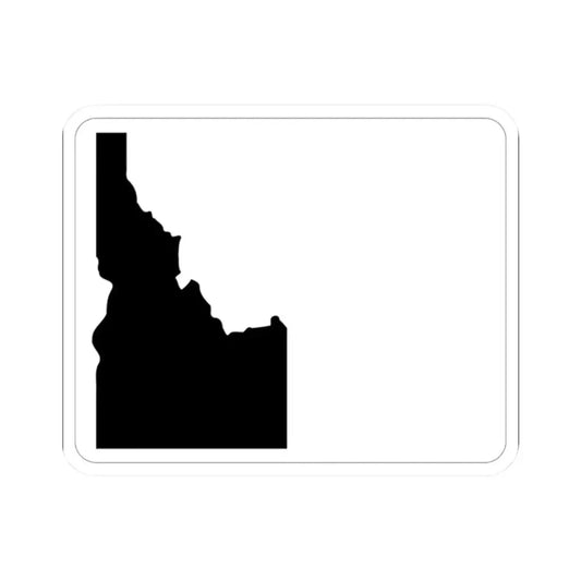 Idaho blank wide (Idaho) (Road Sign) STICKER Vinyl Kiss-Cut Decal 2 Inch White - The Sticker Space