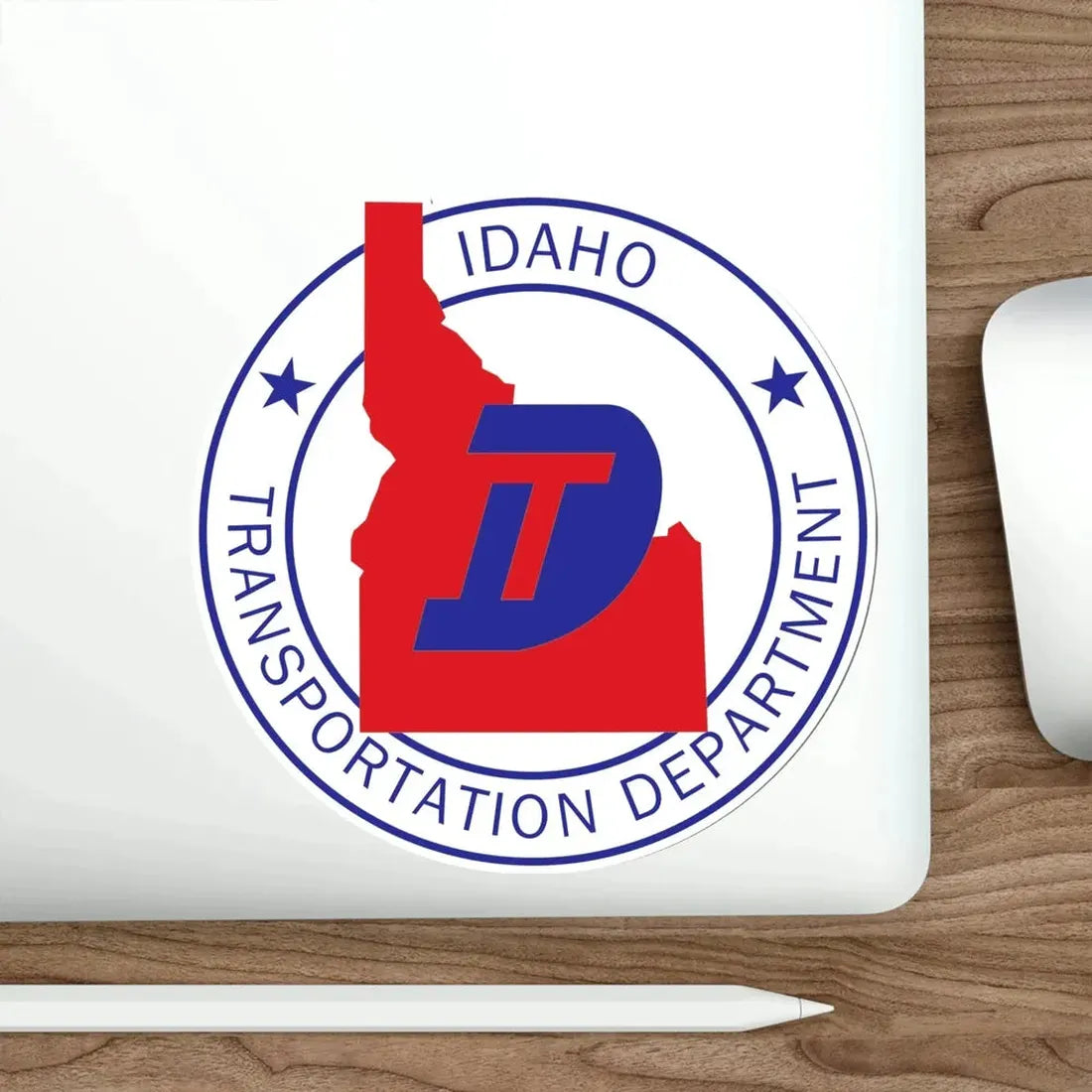 Idaho Department of Transportation STICKER Vinyl Die-Cut Decal - The Sticker Space