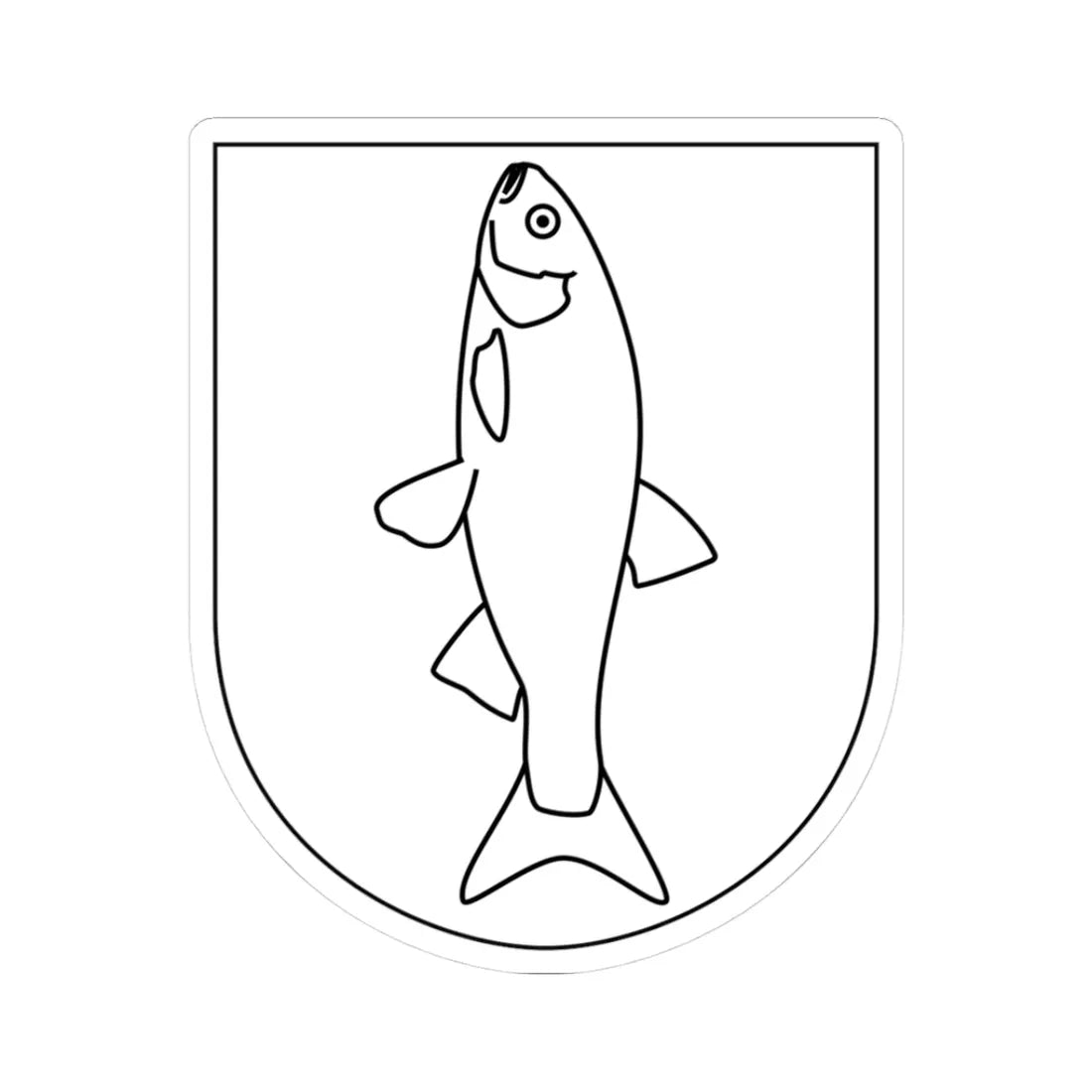 Idenor vapen (Sweden) (Coat of Arms) STICKER Vinyl Kiss-Cut Decal - The Sticker Space