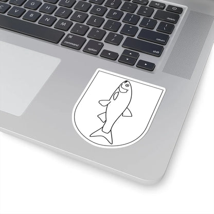 Idenor vapen (Sweden) (Coat of Arms) STICKER Vinyl Kiss-Cut Decal - The Sticker Space