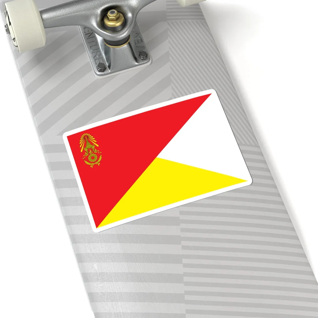 Identification Flag Thai Army Battalion Artillery (Thailand) STICKER Vinyl Kiss-Cut Decal - The Sticker Space