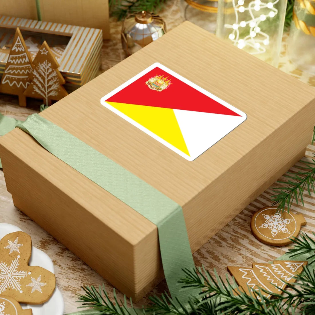 Identification Flag Thai Army Battalion Cadets (Thailand) STICKER Vinyl Kiss-Cut Decal - The Sticker Space