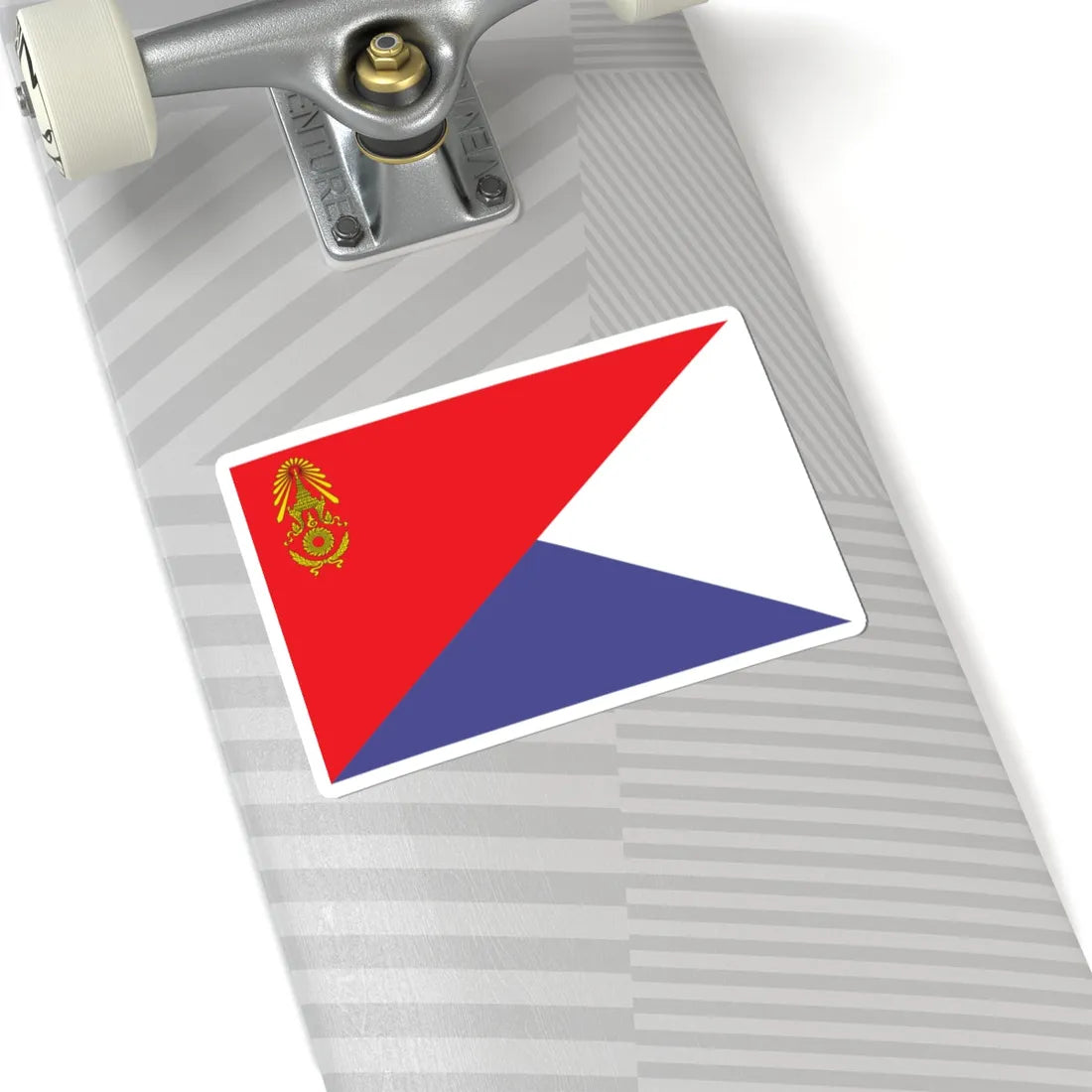 Identification Flag Thai Army Battalion Cavalry (Thailand) STICKER Vinyl Kiss-Cut Decal - The Sticker Space