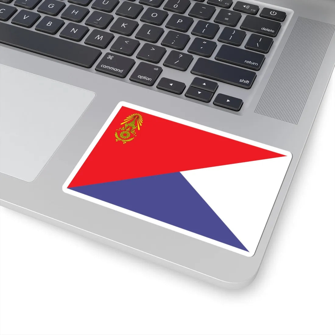 Identification Flag Thai Army Battalion Cavalry (Thailand) STICKER Vinyl Kiss-Cut Decal - The Sticker Space