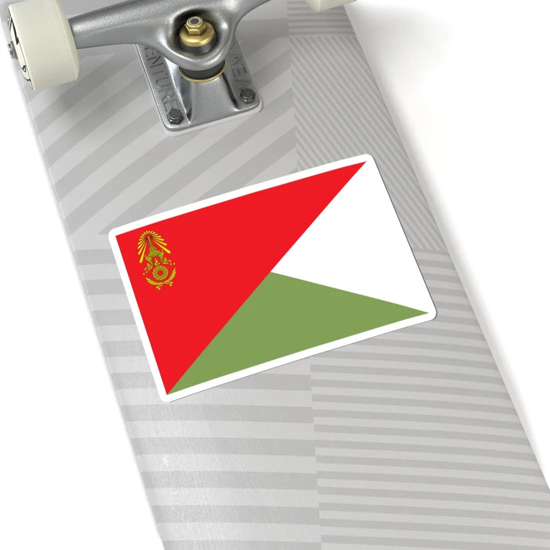 Identification Flag Thai Army Battalion Development (Thailand) STICKER Vinyl Kiss-Cut Decal - The Sticker Space