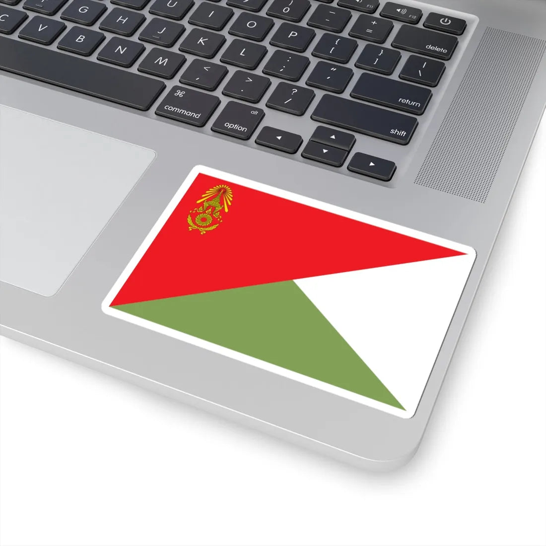 Identification Flag Thai Army Battalion Development (Thailand) STICKER Vinyl Kiss-Cut Decal - The Sticker Space