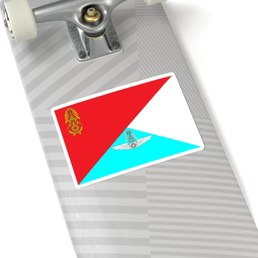 Identification Flag Thai Army Battalion Flying Unit (Thailand) STICKER Vinyl Kiss-Cut Decal - The Sticker Space