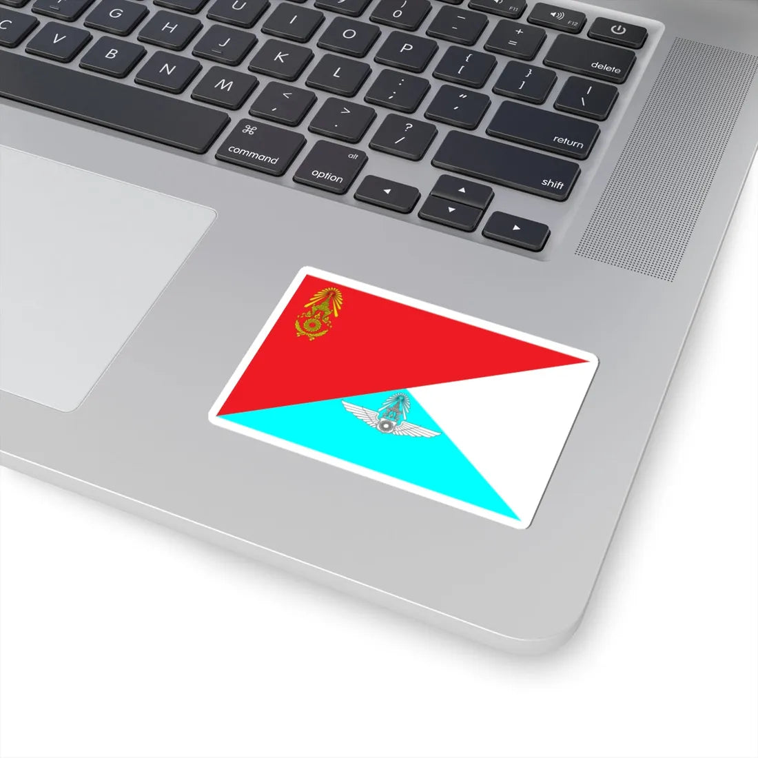 Identification Flag Thai Army Battalion Flying Unit (Thailand) STICKER Vinyl Kiss-Cut Decal - The Sticker Space