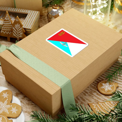 Identification Flag Thai Army Battalion Flying Unit (Thailand) STICKER Vinyl Kiss-Cut Decal - The Sticker Space