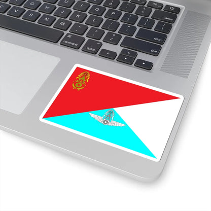 Identification Flag Thai Army Battalion Flying Unit (Thailand) STICKER Vinyl Kiss-Cut Decal - The Sticker Space