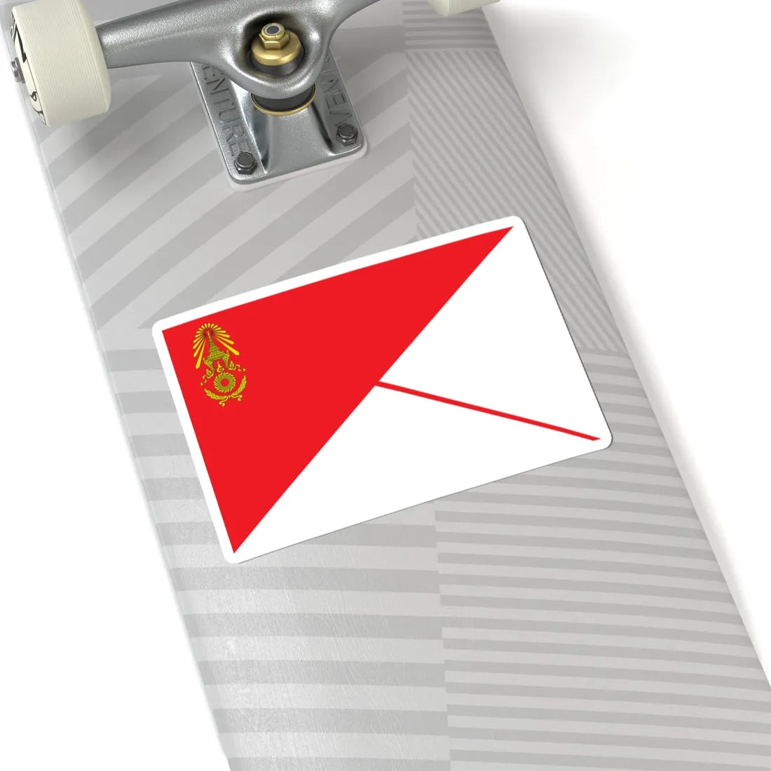 Identification Flag Thai Army Battalion Infantry (Thailand) STICKER Vinyl Kiss-Cut Decal - The Sticker Space