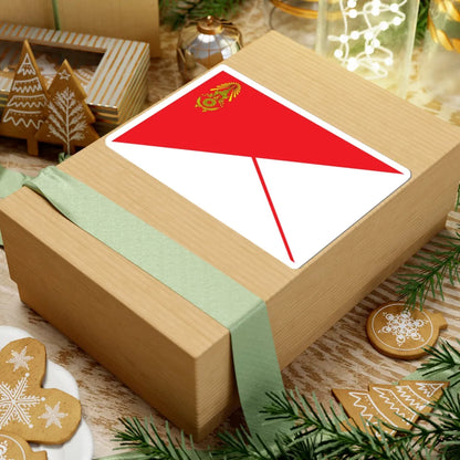 Identification Flag Thai Army Battalion Infantry (Thailand) STICKER Vinyl Kiss-Cut Decal - The Sticker Space