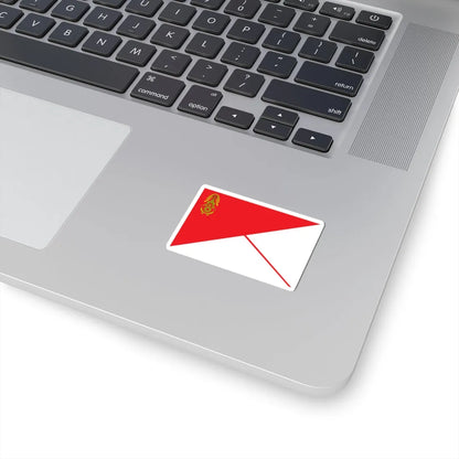 Identification Flag Thai Army Battalion Infantry (Thailand) STICKER Vinyl Kiss-Cut Decal - The Sticker Space