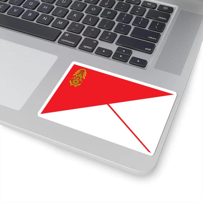 Identification Flag Thai Army Battalion Infantry (Thailand) STICKER Vinyl Kiss-Cut Decal - The Sticker Space