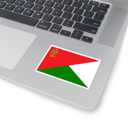 Identification Flag Thai Army Battalion Medical (Thailand) STICKER Vinyl Kiss-Cut Decal - The Sticker Space