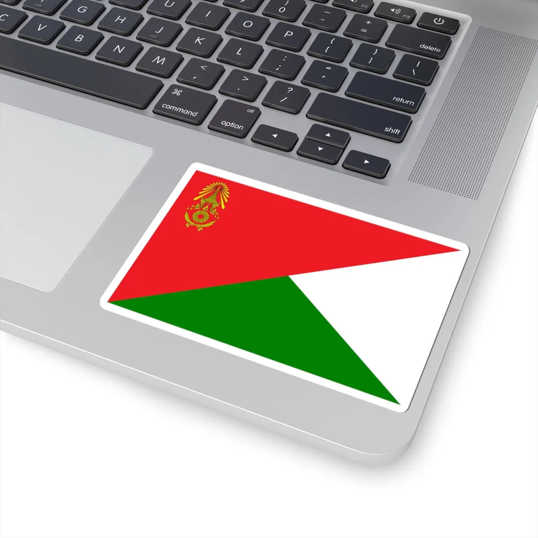 Identification Flag Thai Army Battalion Medical (Thailand) STICKER Vinyl Kiss-Cut Decal - The Sticker Space