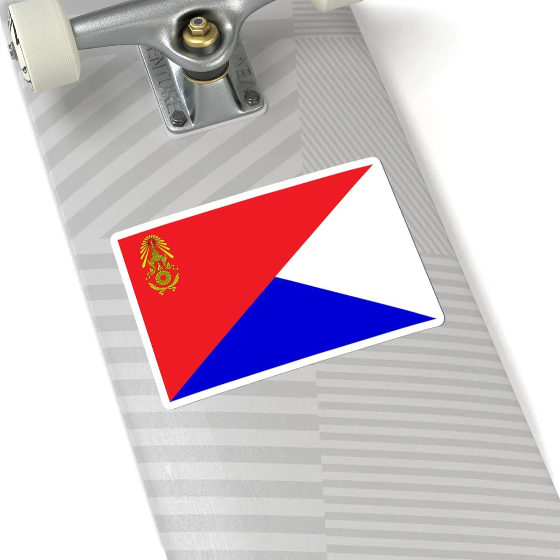 Identification Flag Thai Army Battalion Military Police (Thailand) STICKER Vinyl Kiss-Cut Decal - The Sticker Space