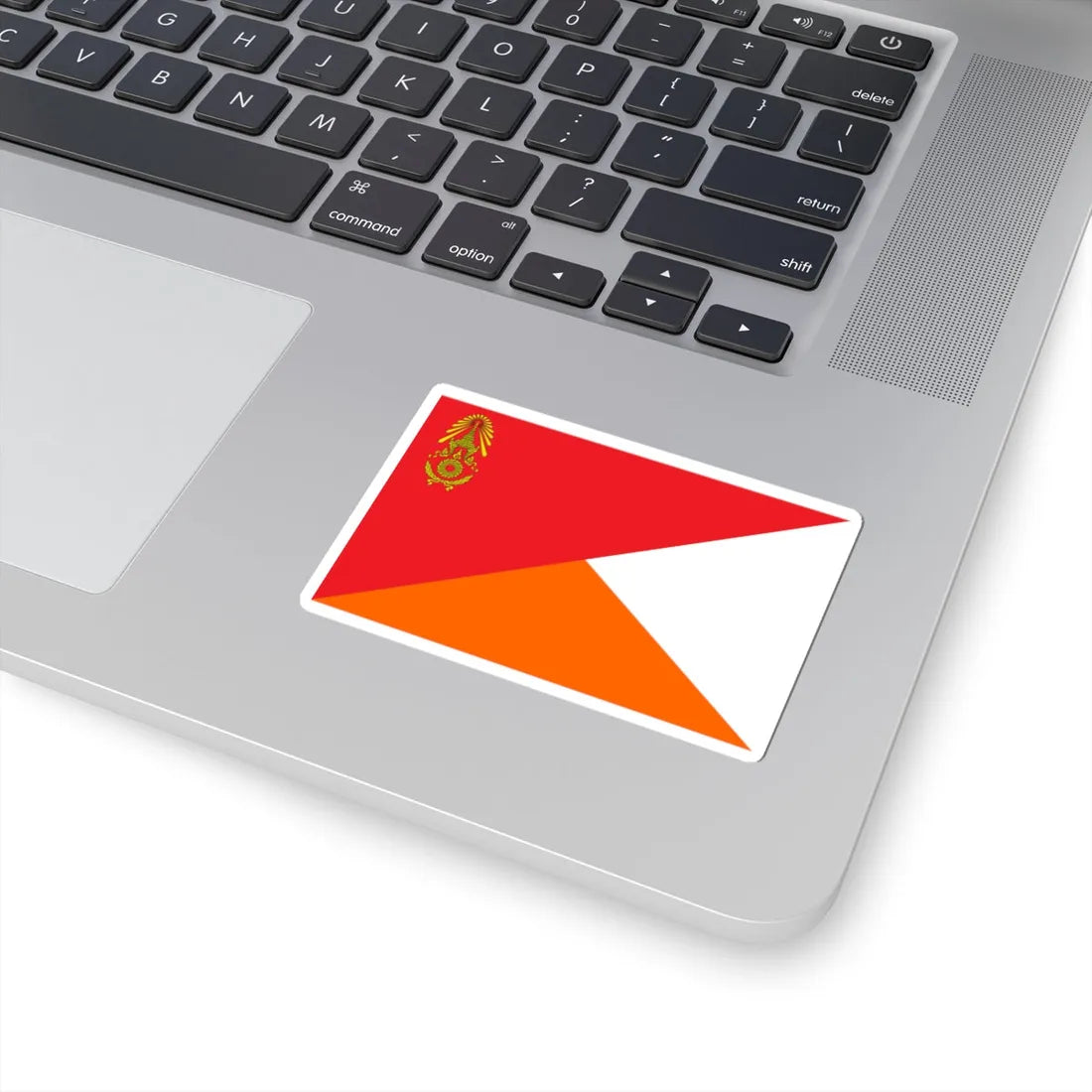 Identification Flag Thai Army Battalion Ordnance (Thailand) STICKER Vinyl Kiss-Cut Decal - The Sticker Space