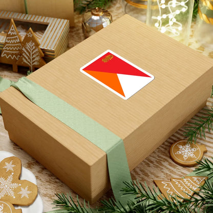 Identification Flag Thai Army Battalion Ordnance (Thailand) STICKER Vinyl Kiss-Cut Decal - The Sticker Space