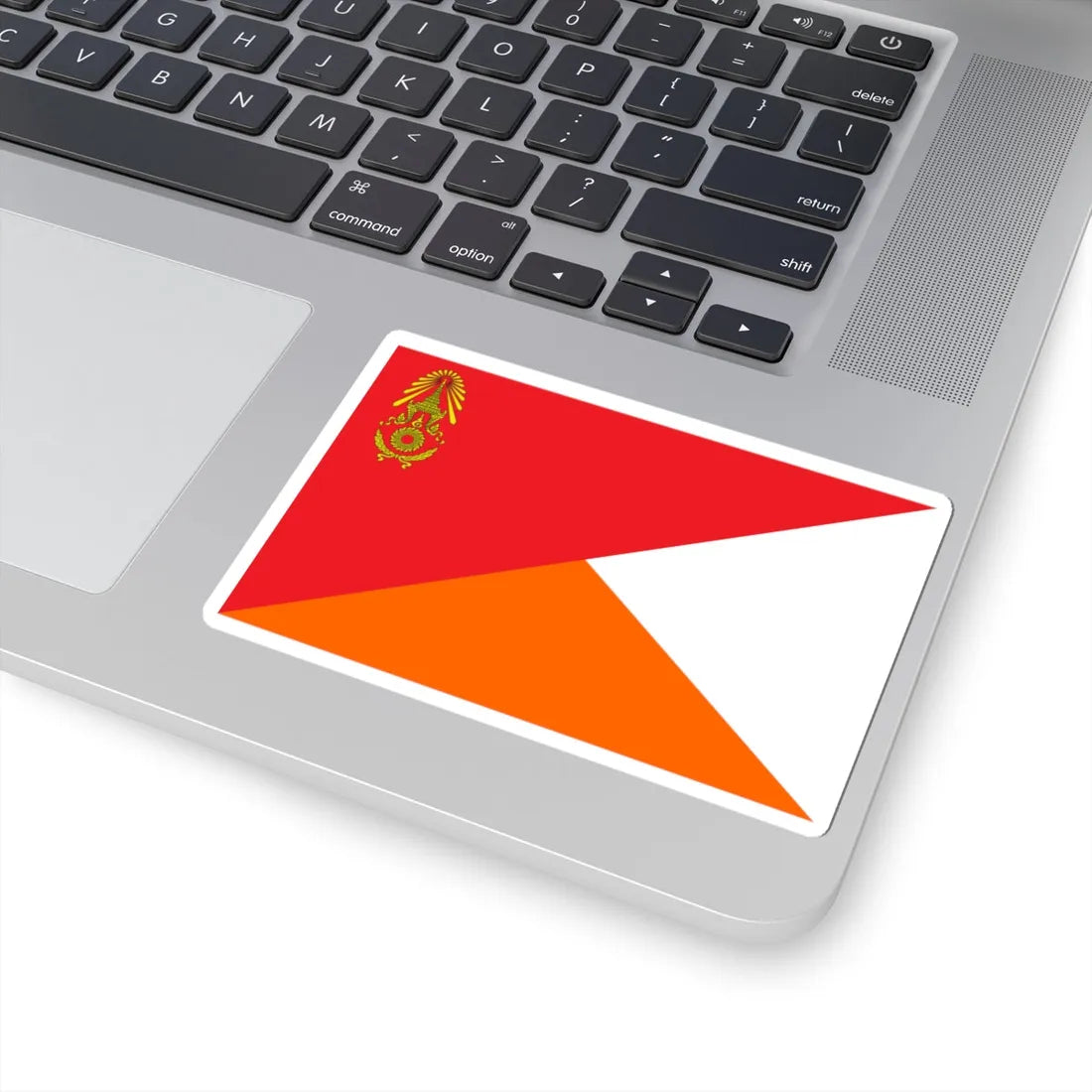 Identification Flag Thai Army Battalion Ordnance (Thailand) STICKER Vinyl Kiss-Cut Decal - The Sticker Space