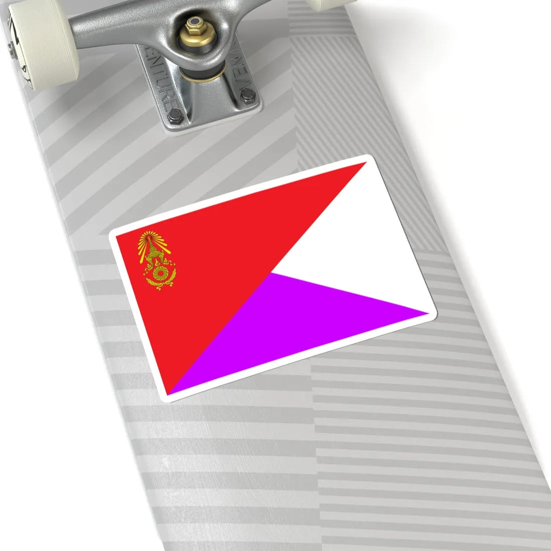 Identification Flag Thai Army Battalion Signal (Thailand) STICKER Vinyl Kiss-Cut Decal - The Sticker Space