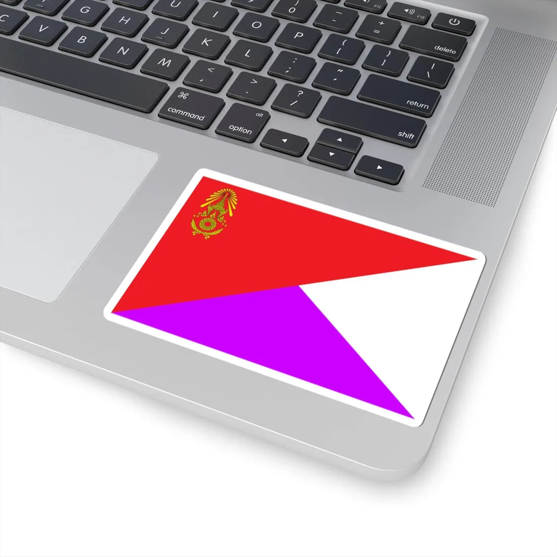 Identification Flag Thai Army Battalion Signal (Thailand) STICKER Vinyl Kiss-Cut Decal - The Sticker Space