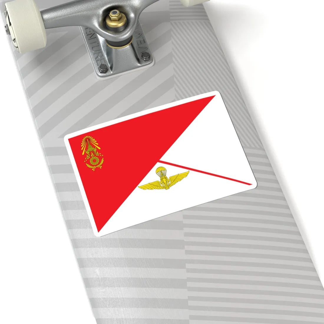 Identification Flag Thai Army Battalion Special Forces (Thailand) STICKER Vinyl Kiss-Cut Decal - The Sticker Space