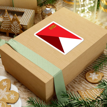 Identification Flag Thai Army Battalion Transport (Thailand) STICKER Vinyl Kiss-Cut Decal - The Sticker Space