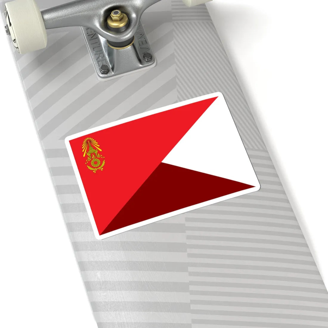 Identification Flag Thai Army Battalion Transport (Thailand) STICKER Vinyl Kiss-Cut Decal - The Sticker Space