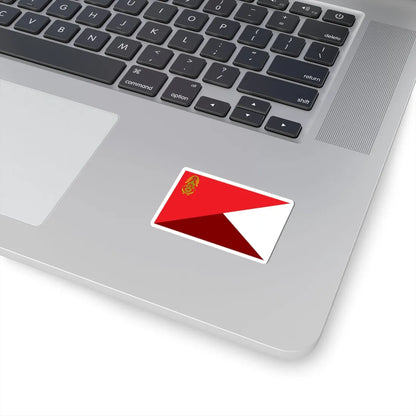 Identification Flag Thai Army Battalion Transport (Thailand) STICKER Vinyl Kiss-Cut Decal - The Sticker Space