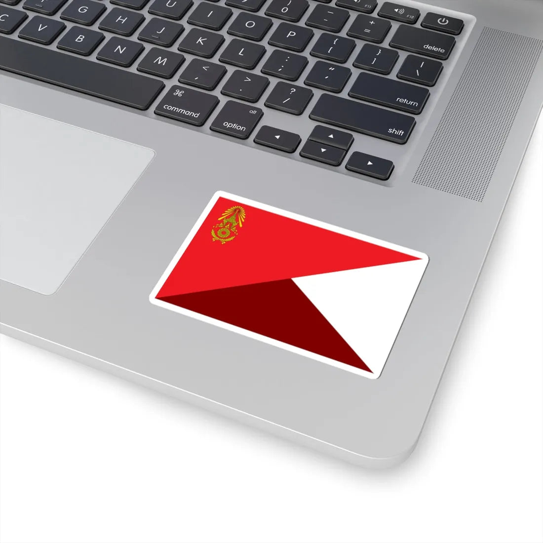 Identification Flag Thai Army Battalion Transport (Thailand) STICKER Vinyl Kiss-Cut Decal - The Sticker Space