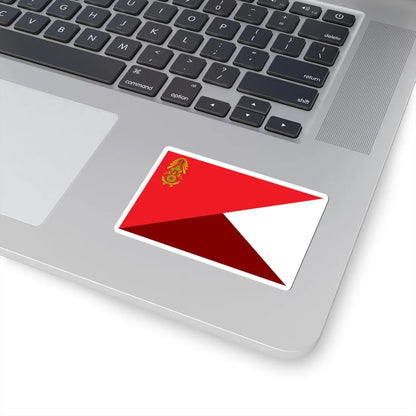 Identification Flag Thai Army Battalion Transport (Thailand) STICKER Vinyl Kiss-Cut Decal - The Sticker Space