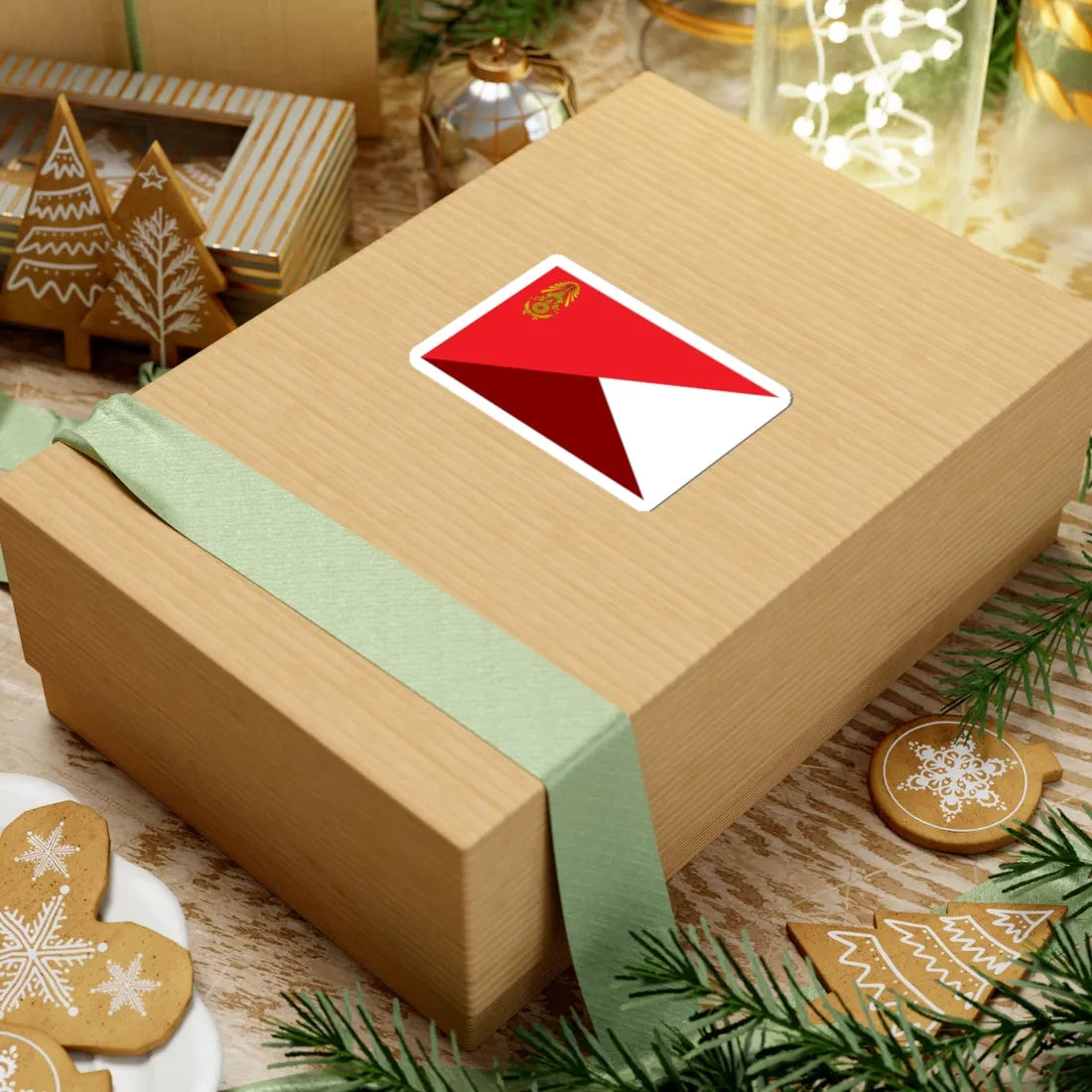 Identification Flag Thai Army Battalion Transport (Thailand) STICKER Vinyl Kiss-Cut Decal - The Sticker Space