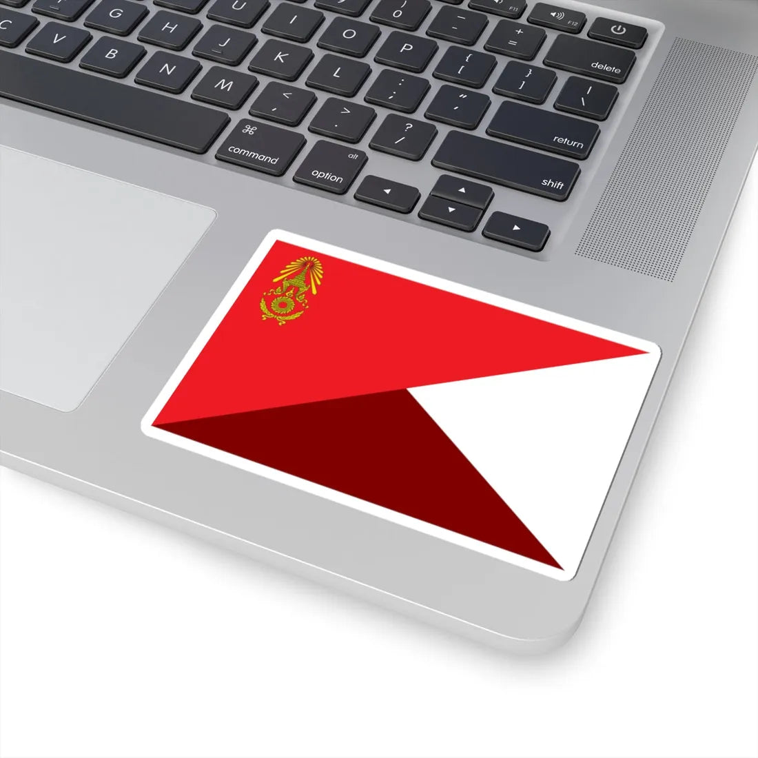 Identification Flag Thai Army Battalion Transport (Thailand) STICKER Vinyl Kiss-Cut Decal - The Sticker Space