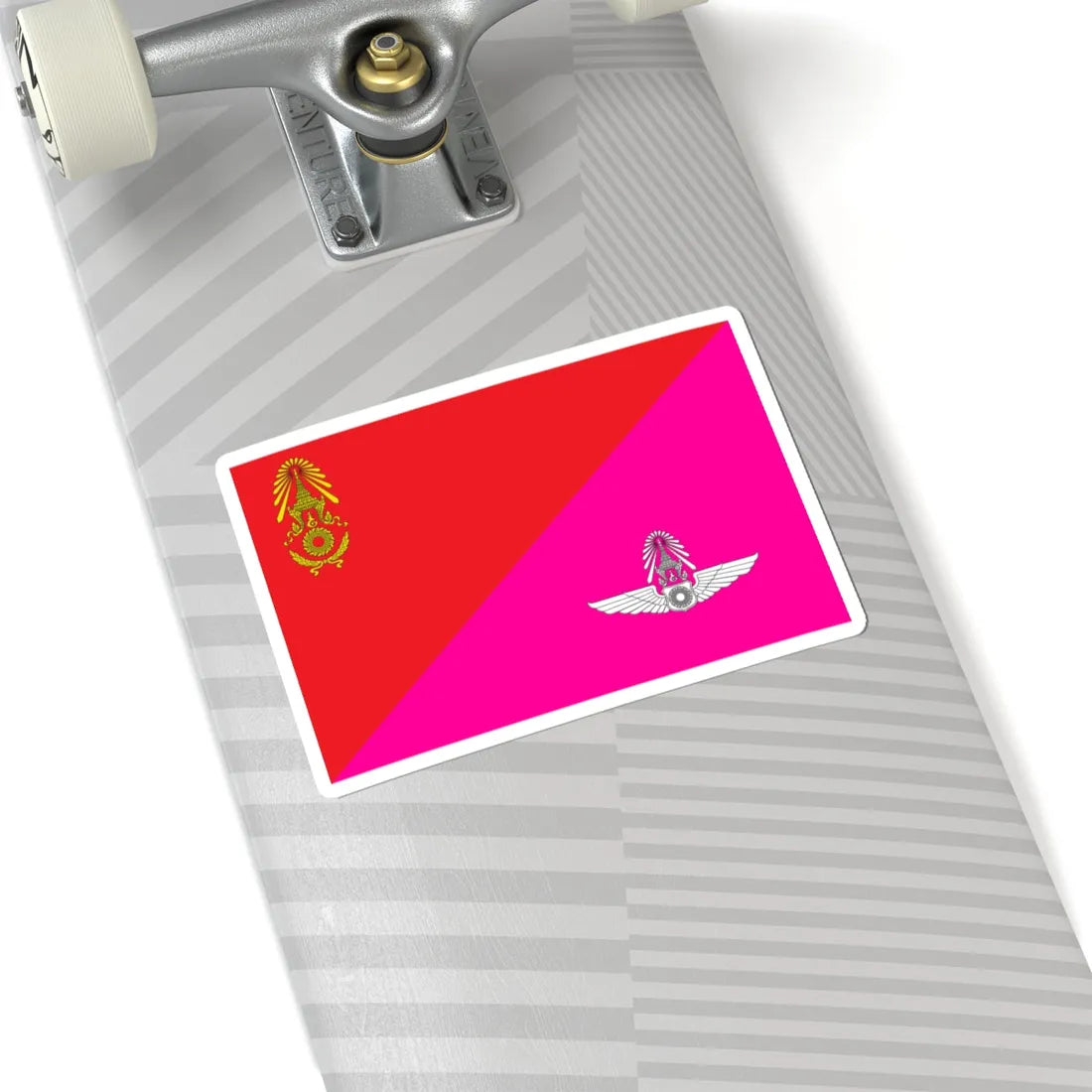 Identification Flag Thai Army Regiment Flying Unit (Thailand) STICKER Vinyl Kiss-Cut Decal - The Sticker Space