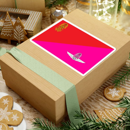 Identification Flag Thai Army Regiment Flying Unit (Thailand) STICKER Vinyl Kiss-Cut Decal - The Sticker Space