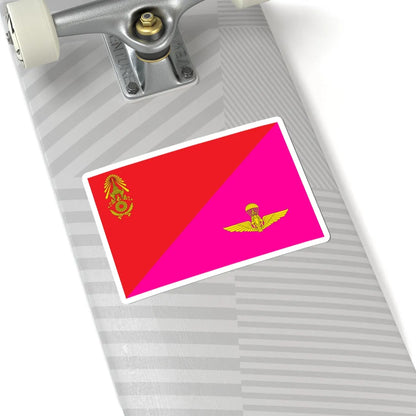 Identification Flag Thai Army Regiment Special Forces (Thailand) STICKER Vinyl Kiss-Cut Decal - The Sticker Space