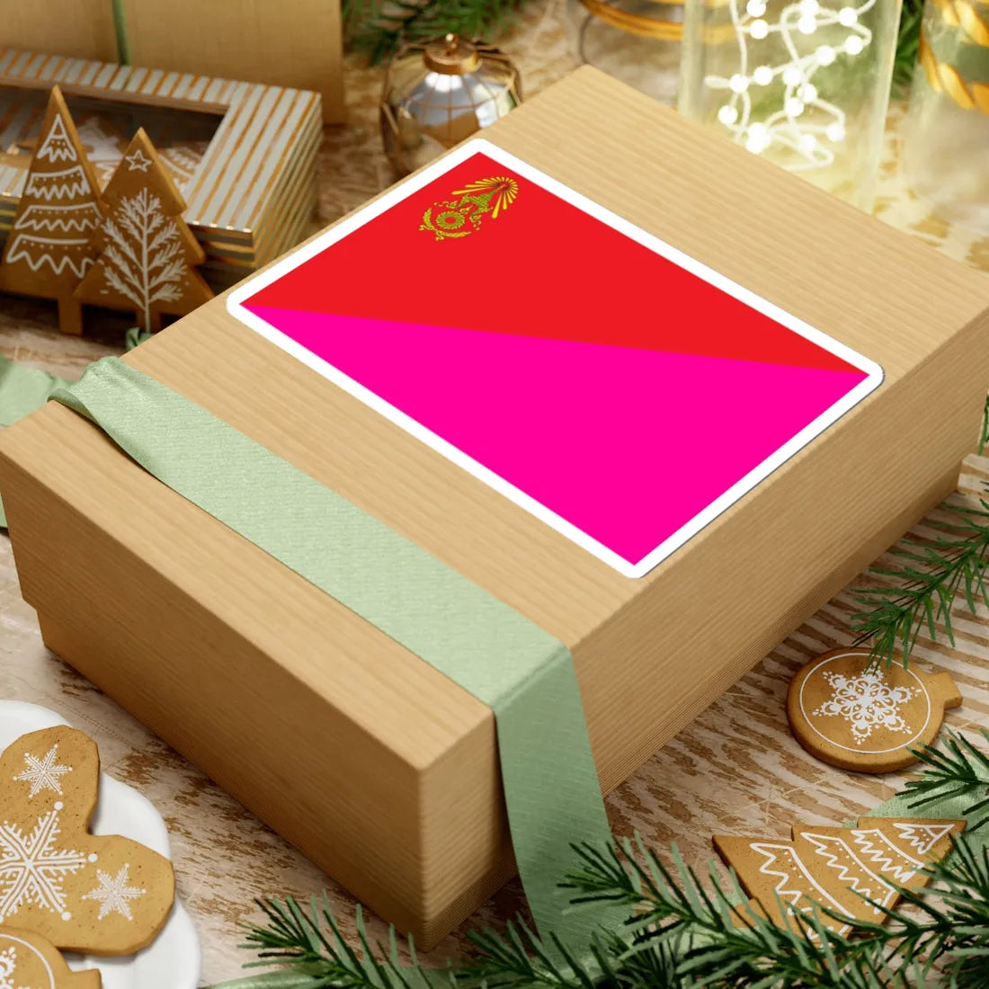 Identification Flag Thai Army Regiment (Thailand) STICKER Vinyl Kiss-Cut Decal - The Sticker Space