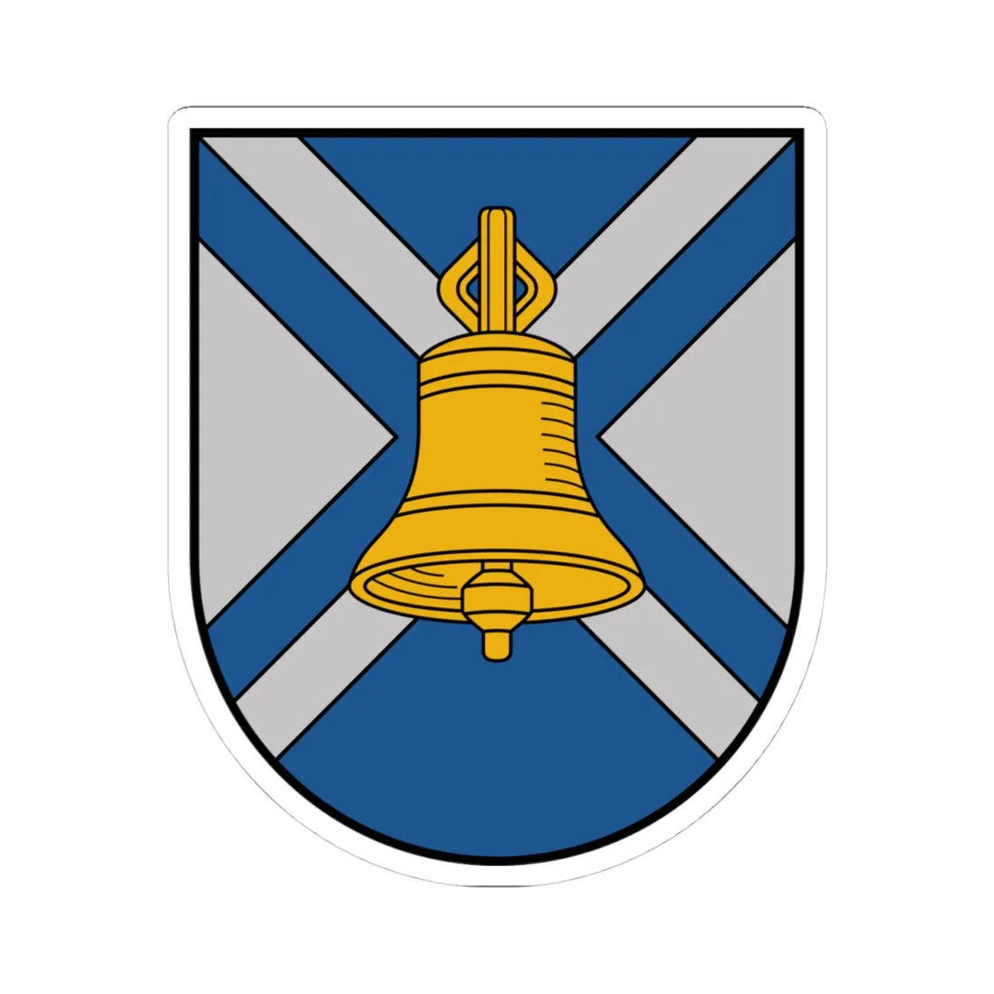 Iecavas pilsētas ģerbonis (Latvia) (Coat of Arms) STICKER Vinyl Kiss-Cut Decal - The Sticker Space