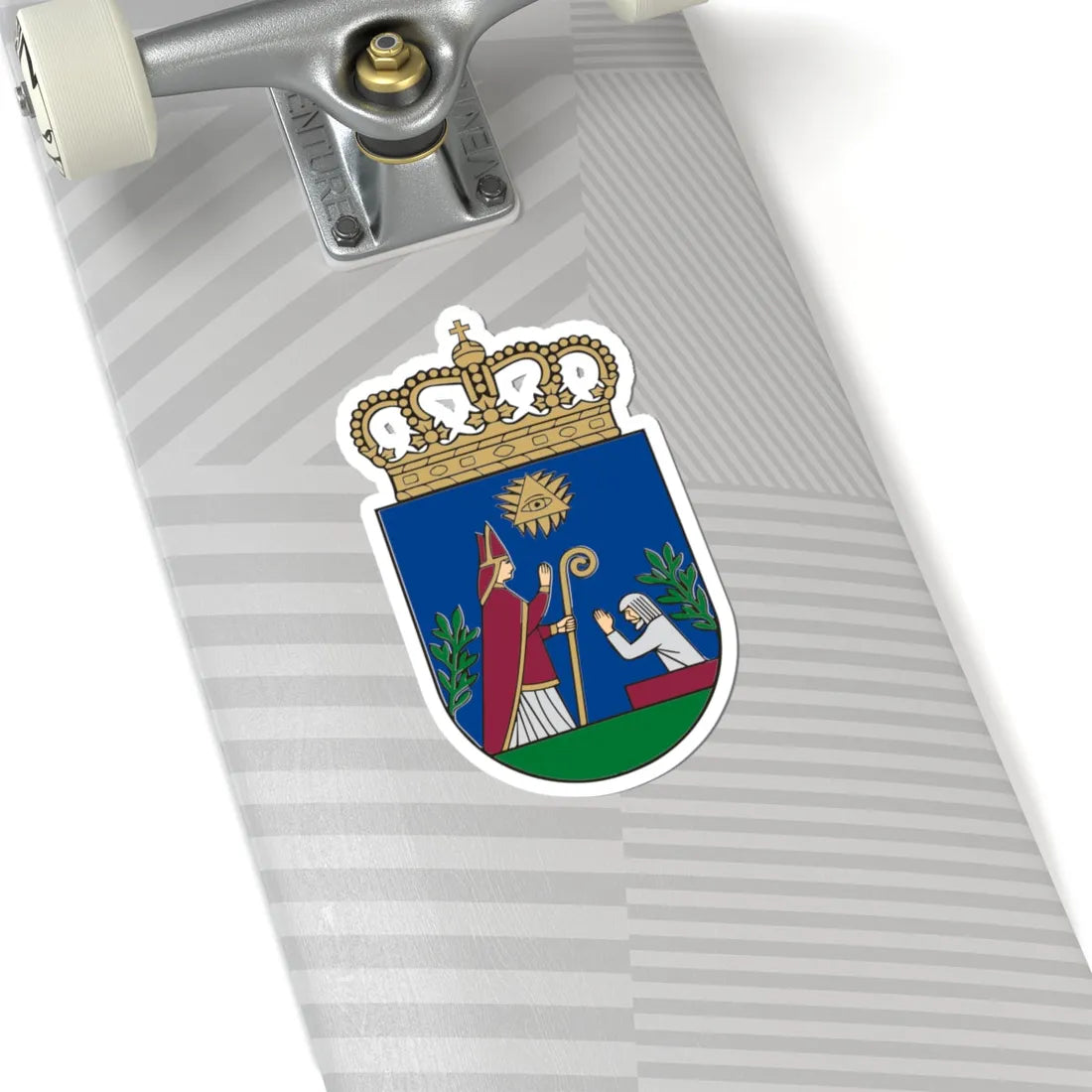 Žiežmarių herbas (Lithuania) (Coat of Arms) STICKER Vinyl Kiss-Cut Decal - The Sticker Space