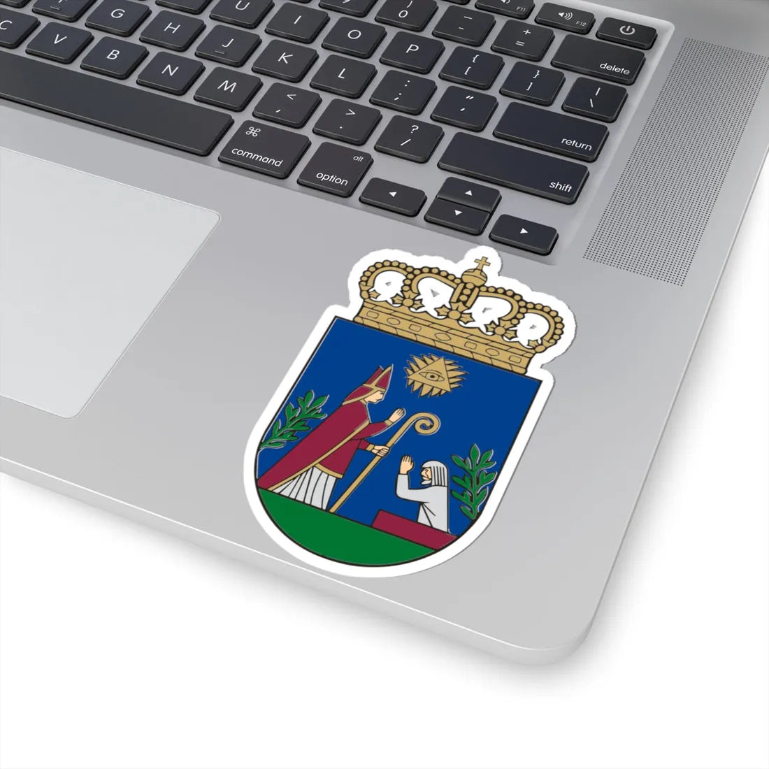 Žiežmarių herbas (Lithuania) (Coat of Arms) STICKER Vinyl Kiss-Cut Decal - The Sticker Space