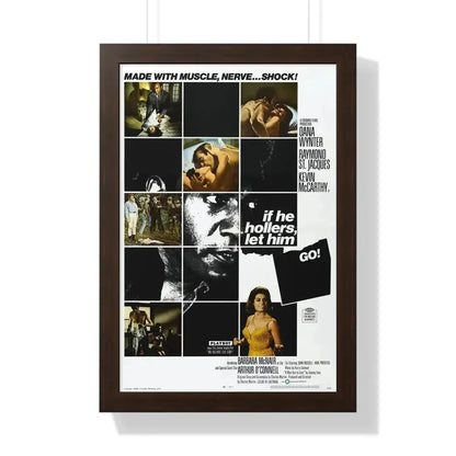 IF HE HOLLERS LET HIM GO 1968 - Framed Movie Poster - The Sticker Space
