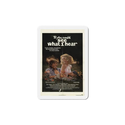 If You Could See What I Hear 1982 Movie Poster Refrigerator Magnet 6 Inch - The Sticker Space