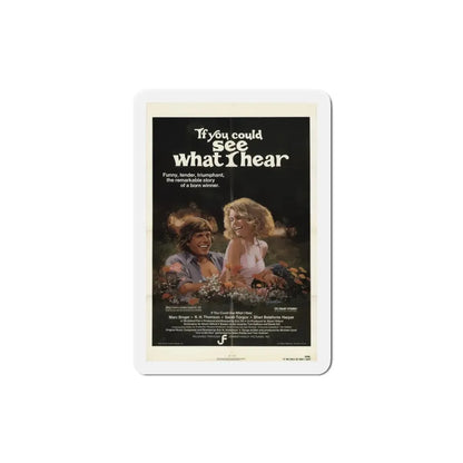 If You Could See What I Hear 1982 Movie Poster Refrigerator Magnet - The Sticker Space