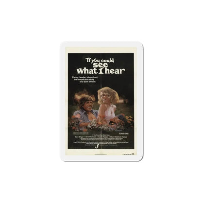 If You Could See What I Hear 1982 Movie Poster Refrigerator Magnet - The Sticker Space