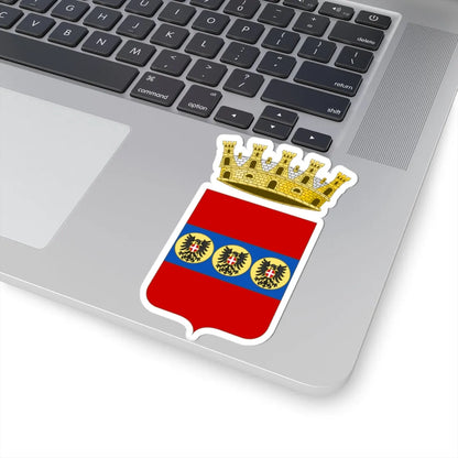 Iglesias-Stemma (Italy) (Coat of Arms) STICKER Vinyl Kiss-Cut Decal - The Sticker Space